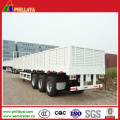 Bulk Cargo Semi Box Trailer with 1.2m High Walls Removable